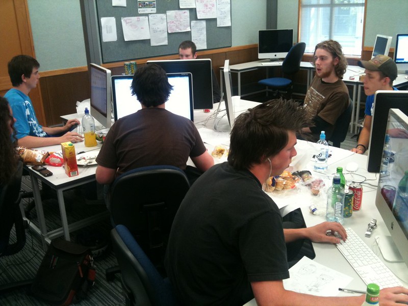 2010 Global Game Jam at the Otago Jam Site